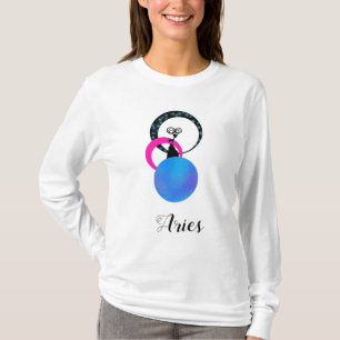 *~* Vrouwen Moederschap Witte groeten Zodiac Funny T-shirt