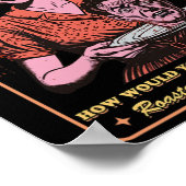 Vrouwen moeten Mannen dienen Spooky Liberal Witch  Poster (Hoek)