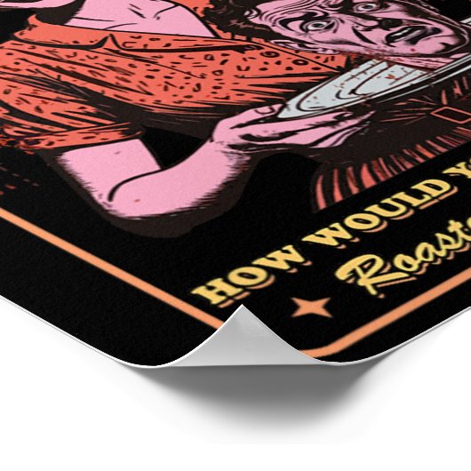 Vrouwen moeten Mannen dienen Spooky Liberal Witch Poster (Hoek)