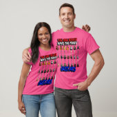 Vrouwen mogen nooit te veel gitaren hebben t-shirt (Unisex)