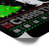 Vrouwen Mongoose kerstboom Lighting Ugly Christmas Poster (Hoek)