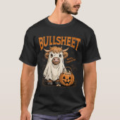 Vrouwen Moo... Ik bedoel Boo Bullsheet Highland Ko T-shirt (Voorkant)