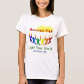 Vrouwen Mountain High Camp T-shirt ontwerp uit 201 (Voorkant)