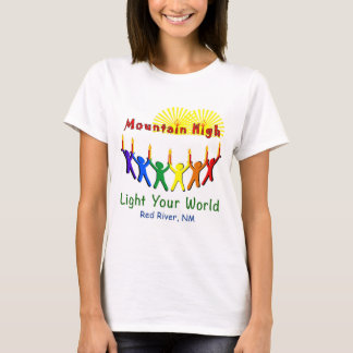 Vrouwen Mountain High Camp T-shirt ontwerp uit 201