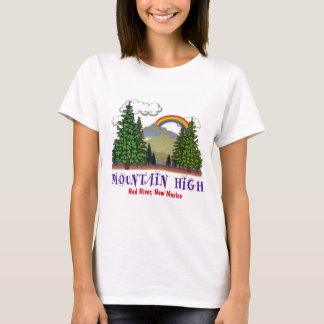 Vrouwen Mountain High Camp t-shirt uit 2000