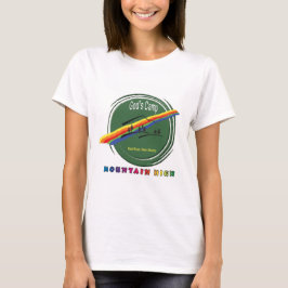 Vrouwen Mountain High Camp T-shirt vanaf 2010