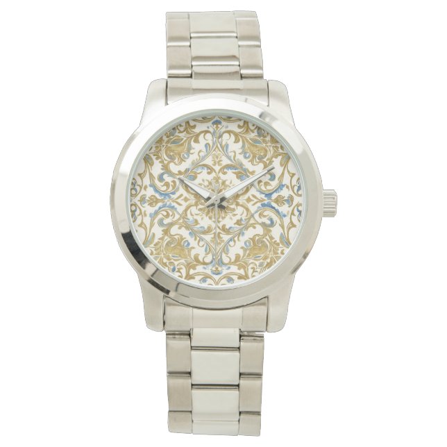 Vrouwen Mozaik Pattern Art eWatch Horloge (Voorkant)