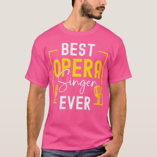 Vrouwen Musical Koor Opera Singer T-shirt
