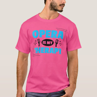 Vrouwen Musical Koor Opera Singer T-shirt