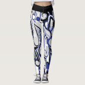 Vrouwen muziek leggings (Voorkant)