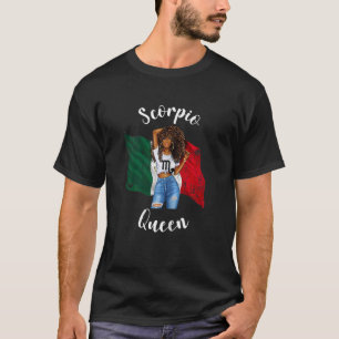 Vrouwen na Scorpio koningin van de dierentuin van T-shirt