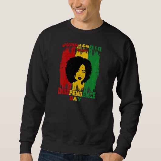 Vrouwen na vrouw Juneteenth is mijn onafhankelijkh Trui (Voorkant)
