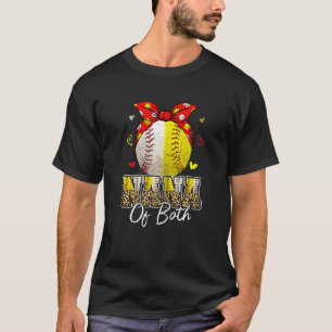 Vrouwen Nana van zowel honkbal en softbal Nana Mo T-shirt