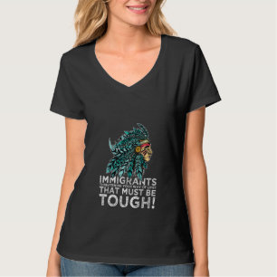Vrouwen Native American Tribe Immigrants White Peo T-shirt