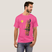 Vrouwen Natuur Wildlife Mountain Landscape Reflect T-shirt (Voorkant volledig)