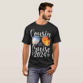Vrouwen neef cruise 2024 meisjes cursus reis 2024 t-shirt (Voorkant volledig)