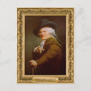 Vrouwen negeren, valuta aanschaffen briefkaart