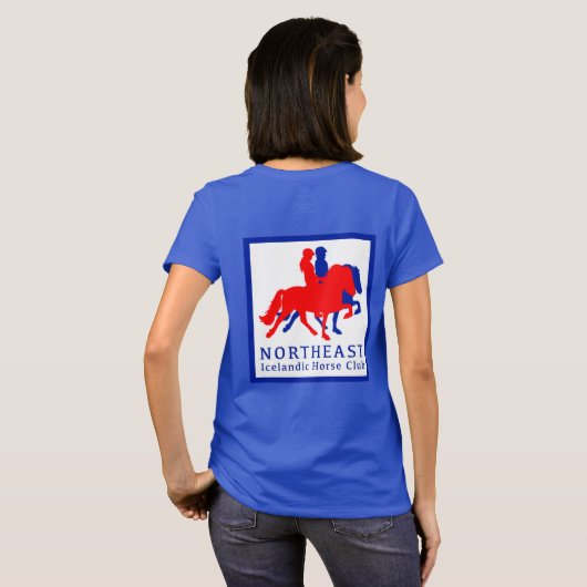 Vrouwen NEIHC T Shirt (Achterkant volledig)