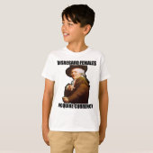 Vrouwen niet ontvangen valuta t-shirt (Voorkant volledig)