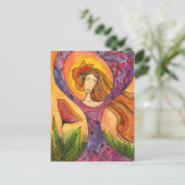 Vrouwen Ochtend Meditatie Kaart (Staand voorkant)