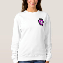 Vrouwen Officiële Kleine Logo Sweatshirt Wit