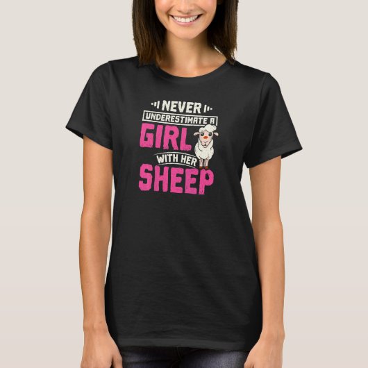 Vrouwen onderschatten nooit een meisje met haar sc t-shirt (Voorkant)