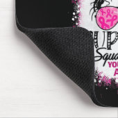 Vrouwen ondersteunen Squad Messine Bun Pink Warrio Muismat (Hoek)