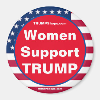 Vrouwen ondersteunen TRUMP Patriotic magnet