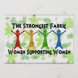 Vrouwen ondersteunen vrouwen kaart