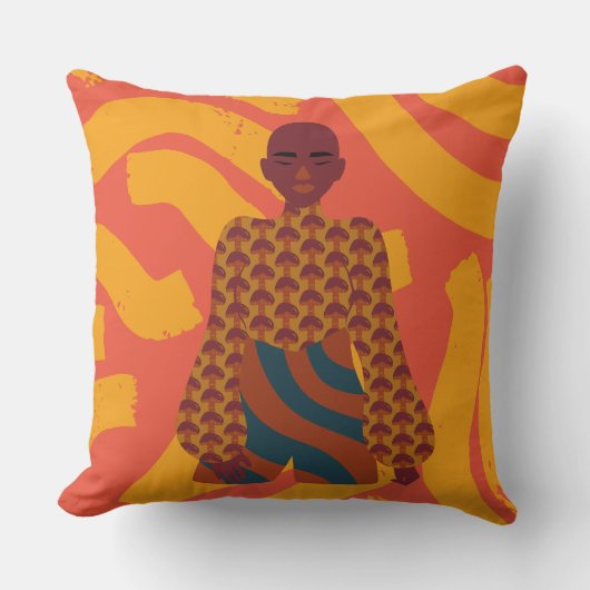 Vrouwen ontwerpen kussen (Voorkant)