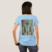 Vrouwen ontworpen T-shirt (Achterkant volledig)