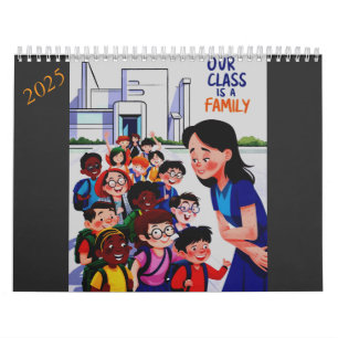 Vrouwen Onze klas is een familie Kalender