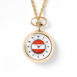Vrouwen Oostenrijk Vlag Wraparound Gold Watch Horloge