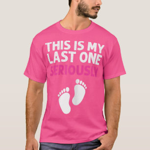Vrouwen op de laatste Baby na de geboorte Zwangere T-shirt