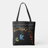 Vrouwen op een weide die viool spelen tote bag (Achterkant)