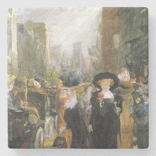 Vrouwen op Fifth Avenue (New York City, VS) (NYC) Stenen Onderzetter
