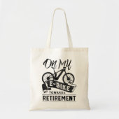 Vrouwen op mijn E-mail naar fietstarief Tote Bag (Voorkant)