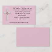 Vrouwen op missie Kerk Visitekaartje (Voorkant / Achterkant)