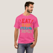 Vrouwen Opera Singer T-shirt (Voorkant volledig)