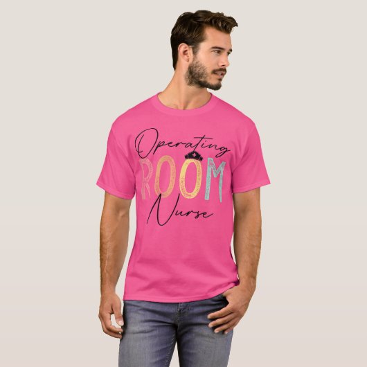 Vrouwen Operatiekamer Nurse Health Doctor Hospital T-shirt (Voorkant volledig)