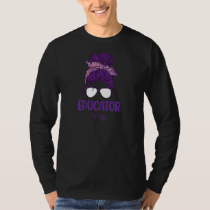 Vrouwen Opvoeder Leven T-shirt