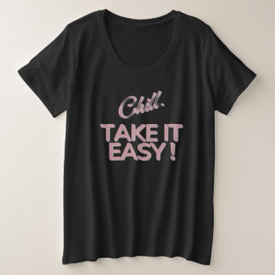 Vrouwen Oversized zwart T Shirt