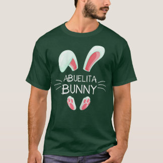Vrouwen Paasdag begrafenis kostuum Matching Abueli T-shirt