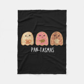 Vrouwen Pantasmas Ghost Funny Spooky Conchas Fleece Deken (Voorkant)