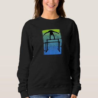 Vrouwen Parallel Bars Retro Gymnastiek Meisjes Mot Trui