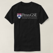 Vrouwen Penn Quakers Apparel GSE Afstuderen School T-shirt (Design voorkant)