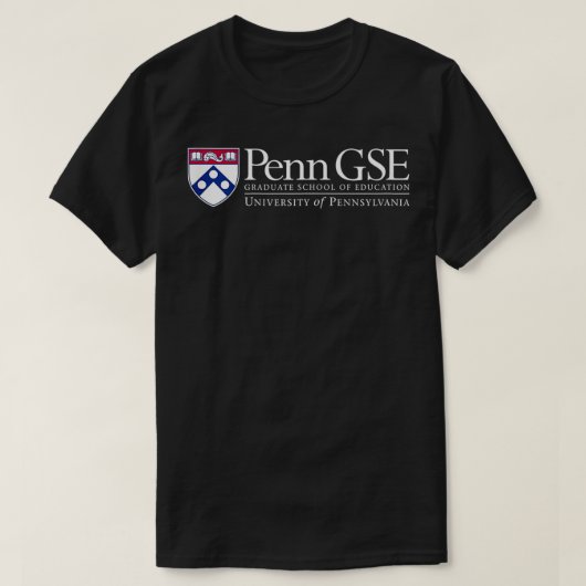 Vrouwen Penn Quakers Apparel GSE Afstuderen School T-shirt (Design voorkant)