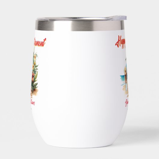 Vrouwen Pensioen Party Strand Aloha Vrouw (Links)