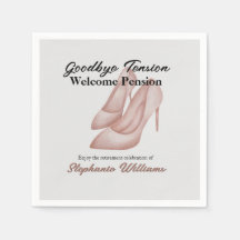 Vrouwen pensioen vaarwel spanning Kantoor hakken