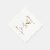 Vrouwen Pensioen Zomer Cocktail Party Servet (Hoek)